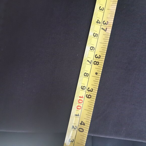 Hugo Boss Santor-L SZ 40 Men's Black Single Breasted Water Repellent Over Coat - Picture 15 of 15